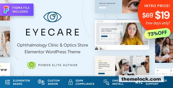 Eye Care v1.0.1 - Eye Clinic & Family Optometrist WordPress Theme