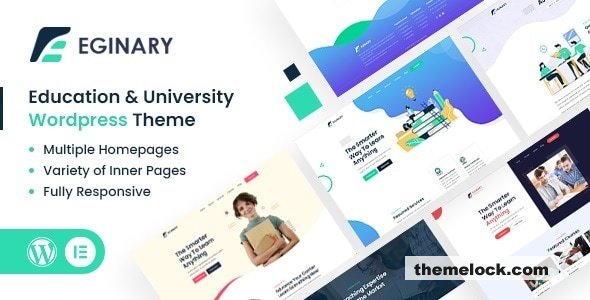 Eginary v1.0 - Education & University WordPress Theme