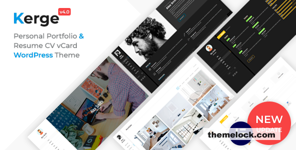 Kerge v4.1.4 - Resume Theme