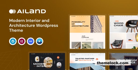 Ailand v1.0 - Interior & Architecture WordPress Theme