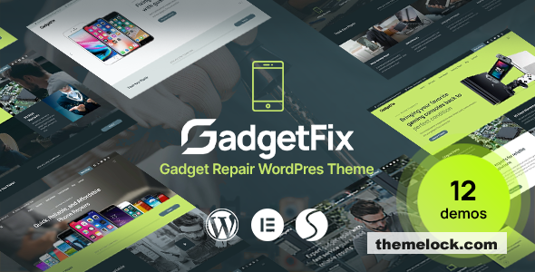 Gadgetfix v1.0.4 - Phone and Gadget Repair Service WordPress Theme