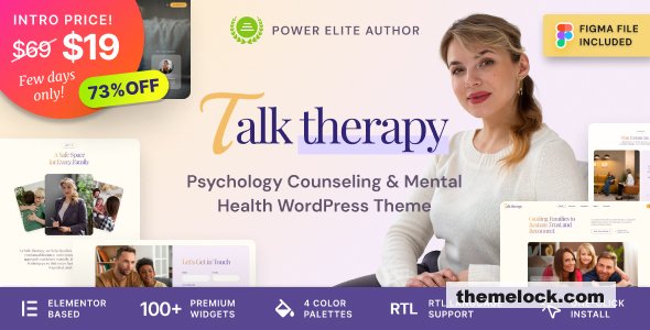 Talk Therapy v1.0.0 – Psychology Counseling & Mental Health WordPress Theme